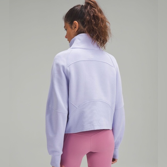New with Tags - Lululemon - Scuba Oversized Funnel Neck - Lilac Smoke - XS/S - Picture 4 of 7
